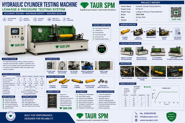 HCTM-01  Hydraulic Cylinder Testing Machine