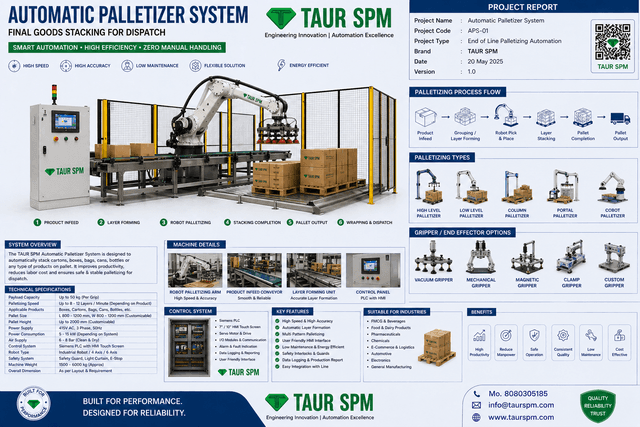 APS-01   Automatic Palletizer System