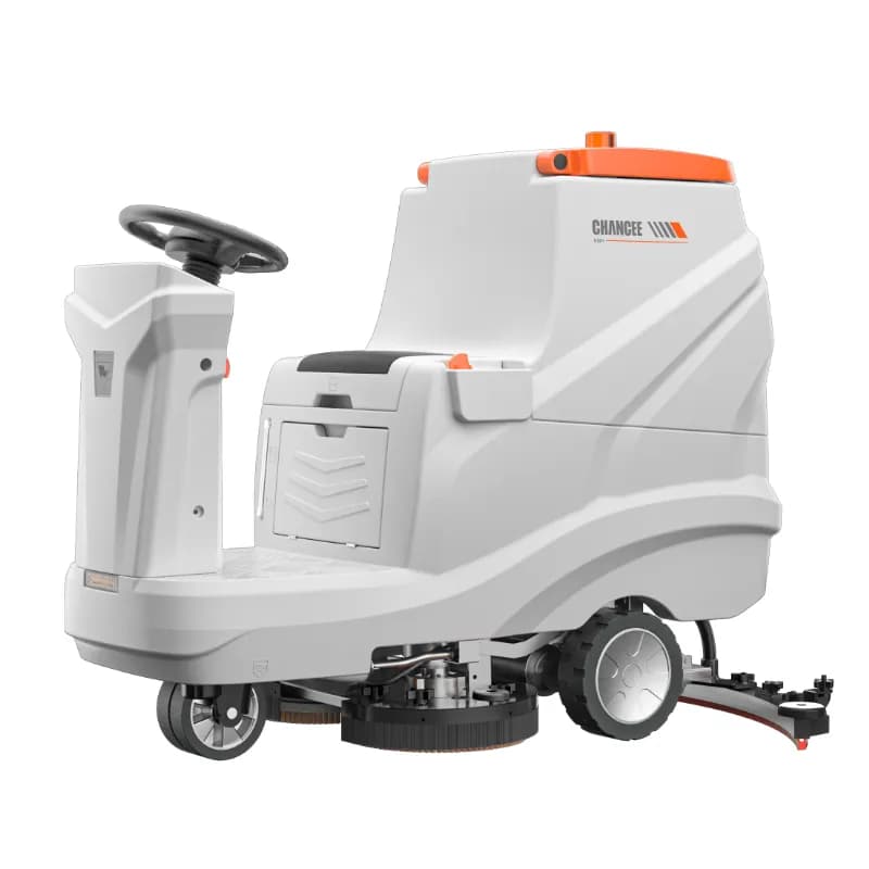 T-K80+  Ride-On Floor Scrubber Machine Main Feature