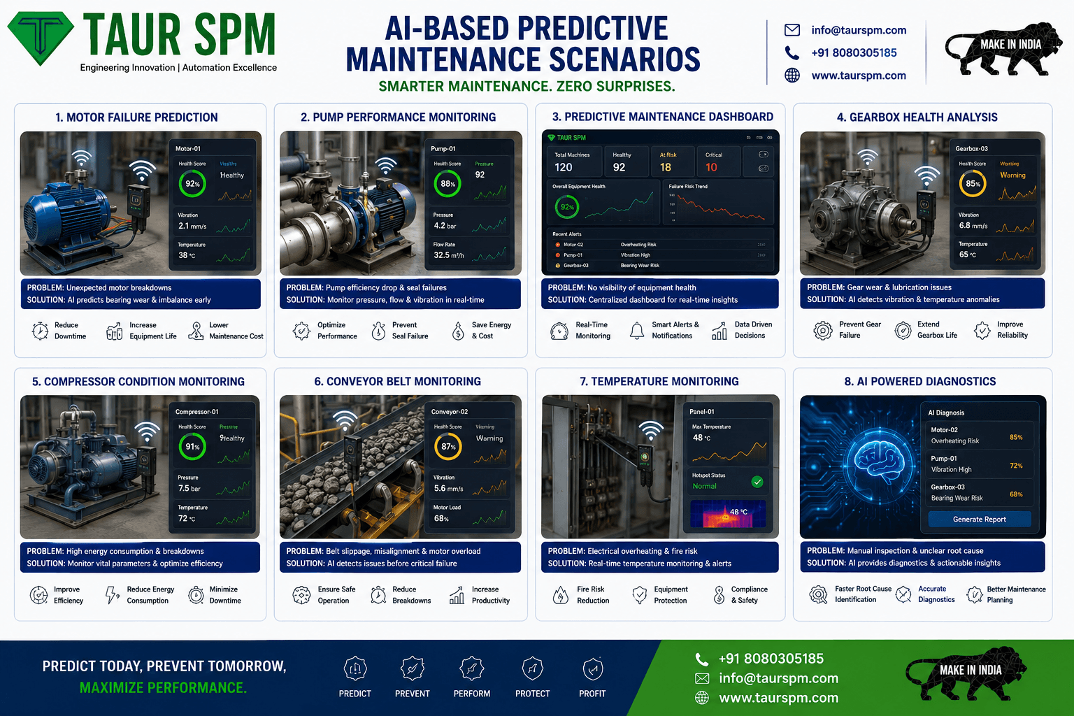 AIPM-01  AI-Based Predictive Maintenance System Main Feature