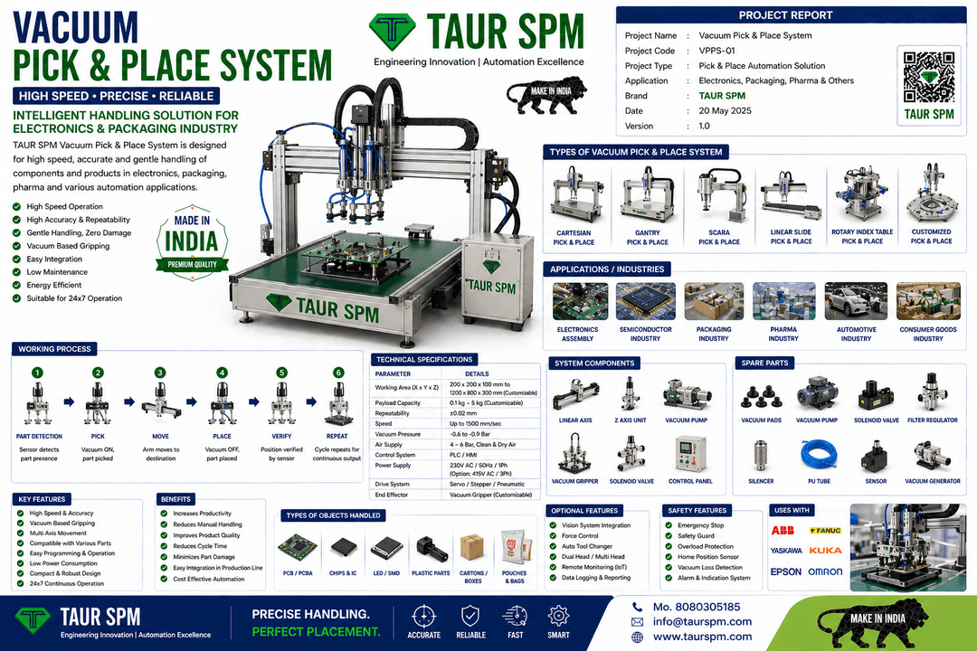 VPPS-01  Vacuum Pick & Place System
