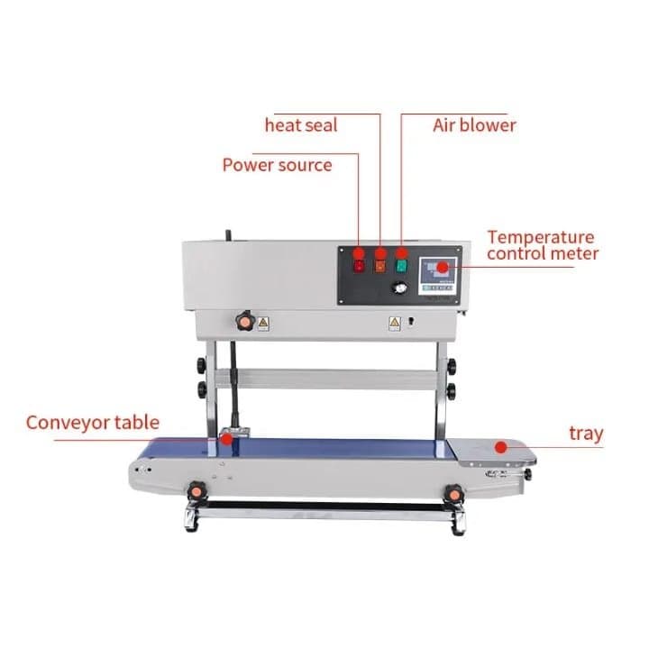 Vertical Continuous Band Sealing Machine Hero Image