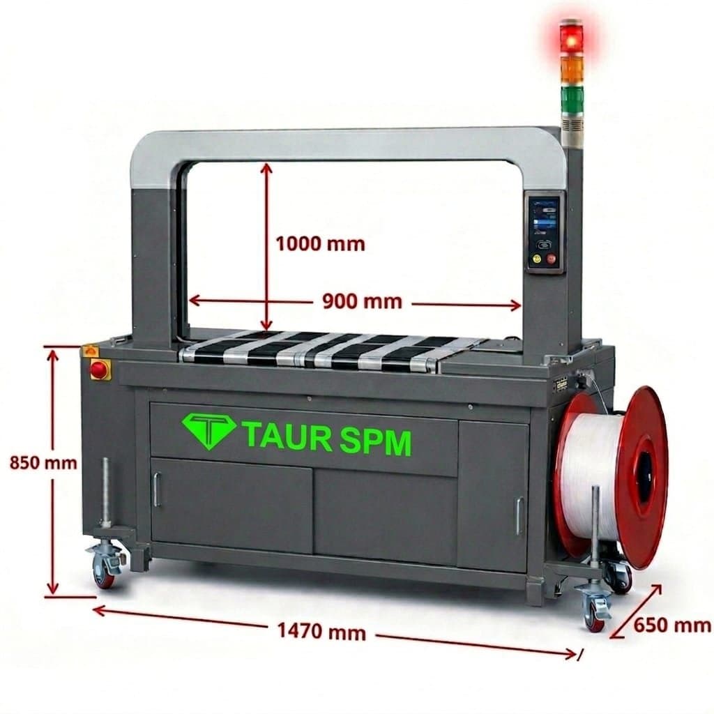 Online High Speed Fully Automatic Strapping Machine Hero Image