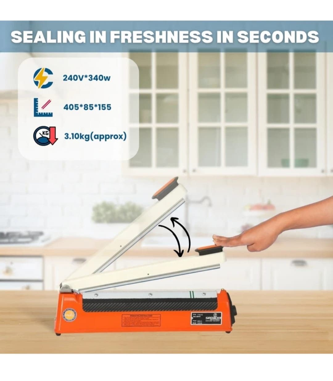Hand Sealing Machine Hero Image