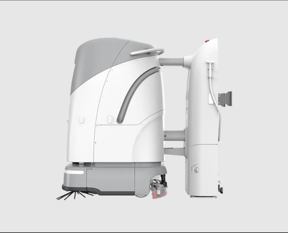 T-WSC50 Pro Autonomous Floor Scrubber Docking Station Hero Image