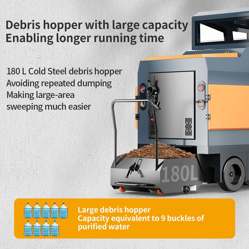 T-U190CAR Ride-on Floor Sweeper Hero Image