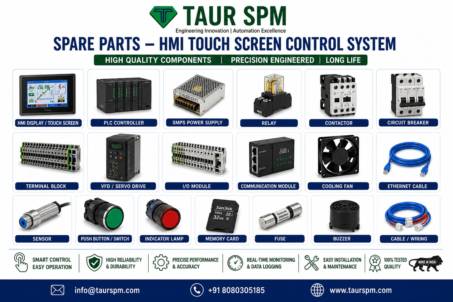 HMI-01  HMI Touch Screen Control System Scenarios Image