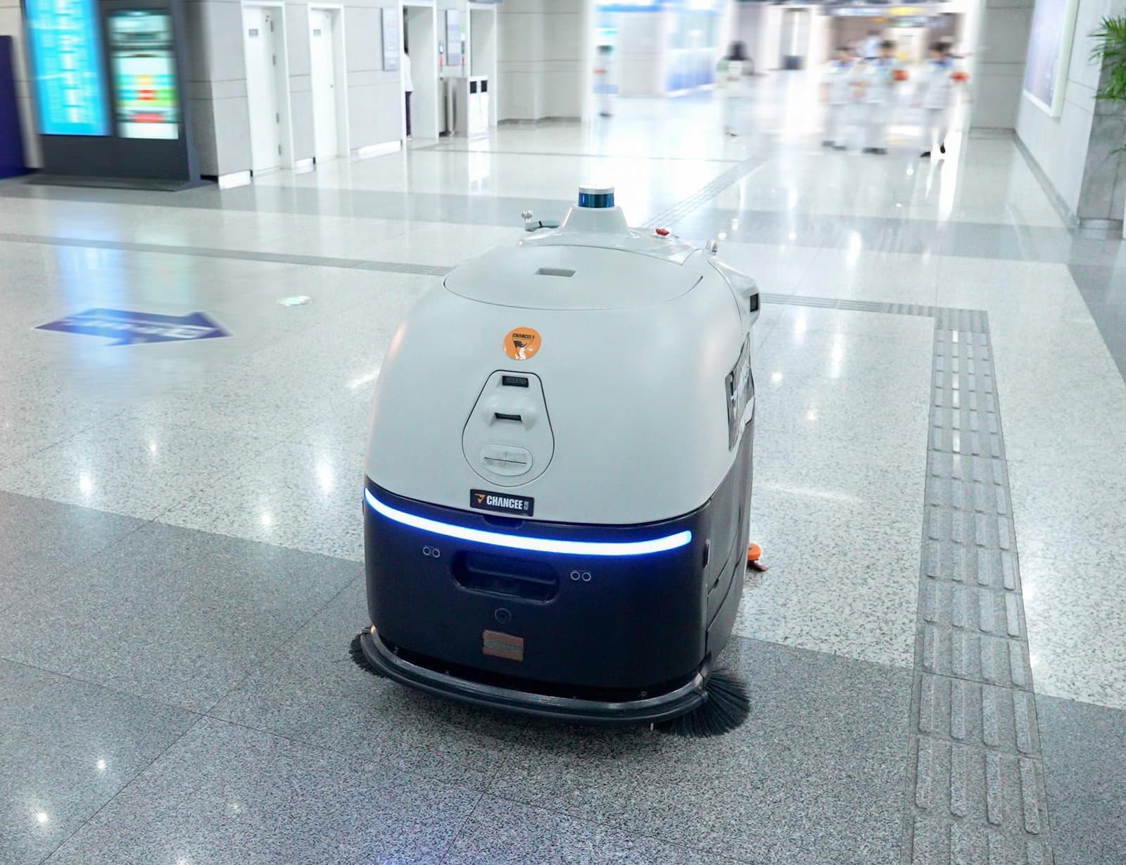 T-SC80Pro  Robotic Floor Scrubber – Auto Cleaning Robot Scenarios Image
